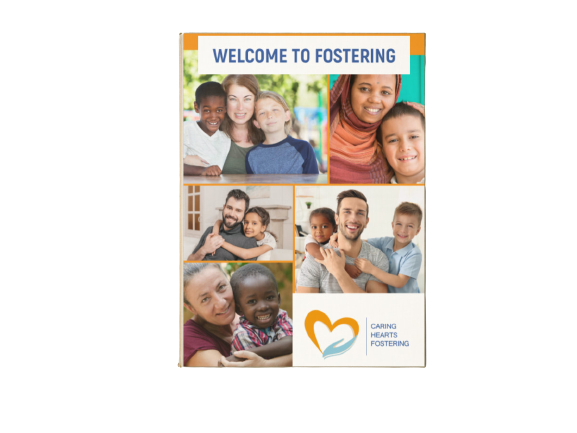 Caring Hearts Fostering brochure and welcome guide